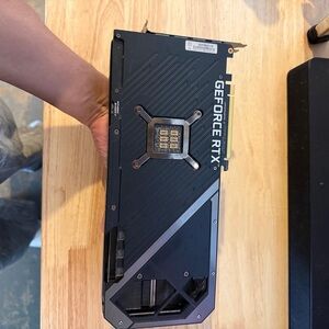 ASUS GeForce RTX Graphics Card - Black and Silver